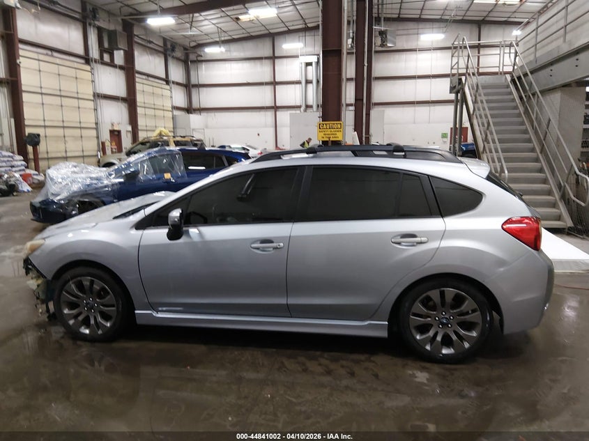 2016 Subaru Impreza 2.0 2.0I Sport Limited silver Lot 111044841002 Vin JF1GPAU67G8242297