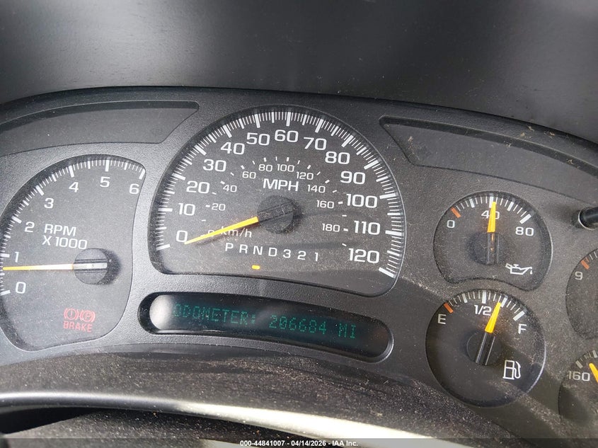 2004 GMC Sierra 1500 Work Truck VIN: 1GTEC14V44Z283318 Lot: 44841007