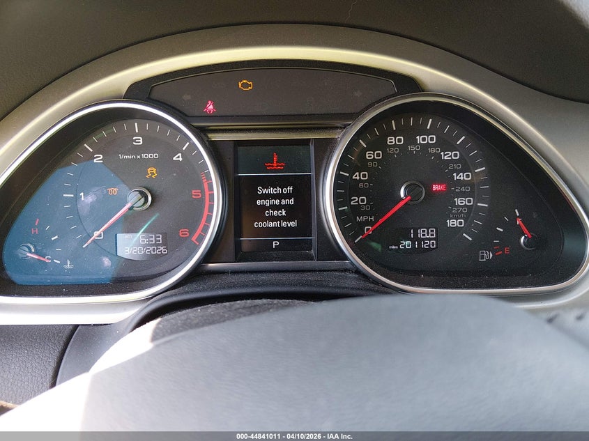 2014 Audi Q7 3.0 Tdi Premium VIN: WA1VMAFE8ED014208 Lot: 44841011