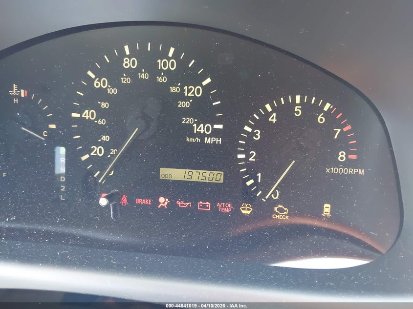 2001 Lexus Rx 300 VIN: JTJHF10U910224943 Lot: 44841019