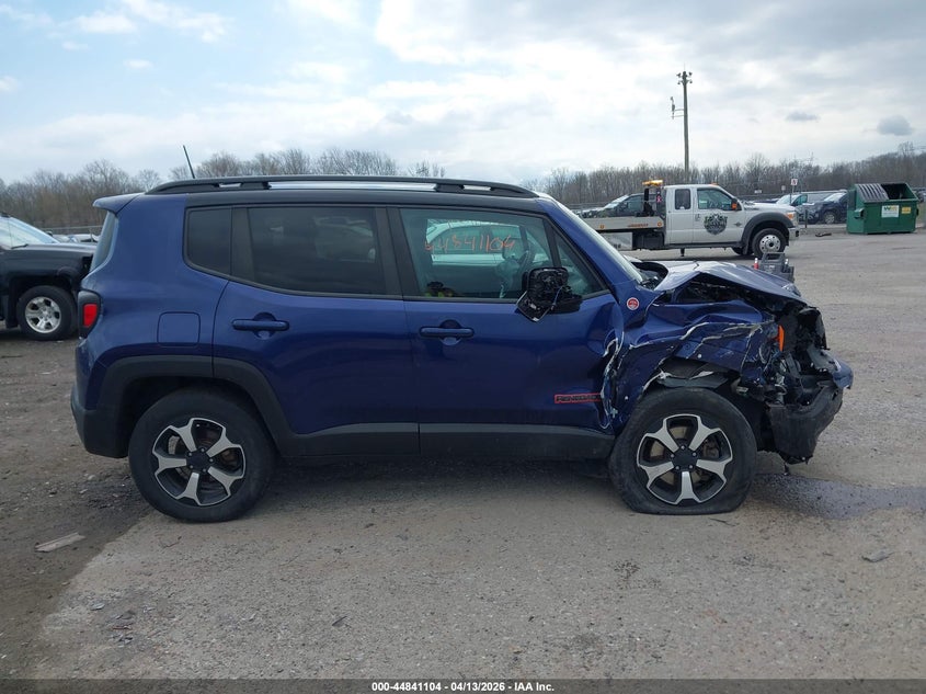 2021 Jeep Renegade Trailhawk 4X4 VIN: ZACNJDC17MPM50031 Lot: 44841104