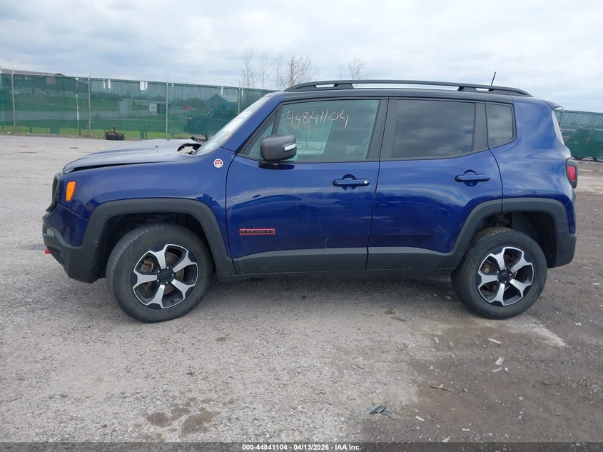2021 Jeep Renegade Trailhawk 4X4 VIN: ZACNJDC17MPM50031 Lot: 44841104