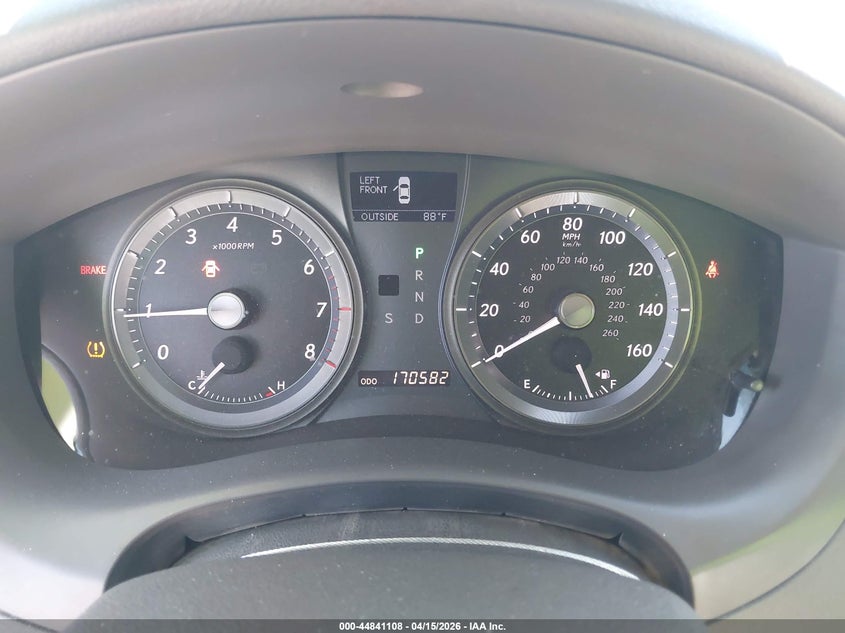 2009 Lexus Es 350 VIN: JTHBJ46G392326005 Lot: 44841108