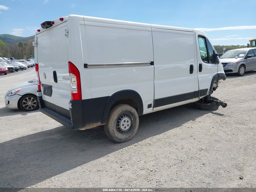 2025 Ram Promaster 2500 Tradesman Low Roof 136 Wb W/Pass Seat