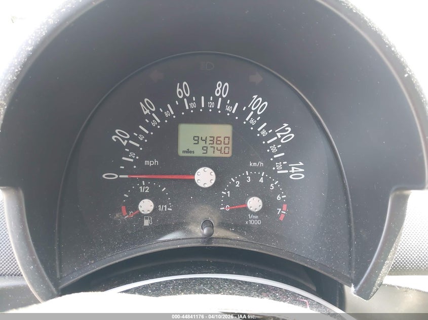 2001 Volkswagen New Beetle Gls VIN: 3VWCK21C61M441199 Lot: 44841176