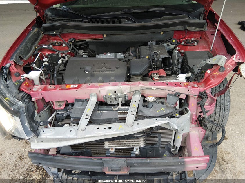 2019 Mitsubishi Outlander Se VIN: JA4AZ3A30KZ044481 Lot: 44841230