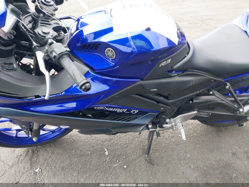 2023 Yamaha Yzfr3 A VIN: MH3RH18Y4PK012748 Lot: 44841248