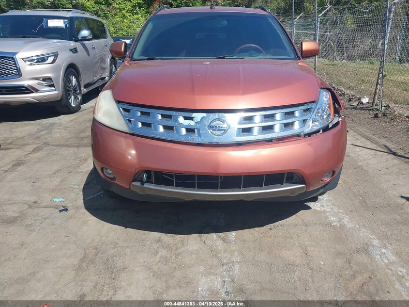 2003 Nissan Murano Sl VIN: JN8AZ08T93W110723 Lot: 44841383