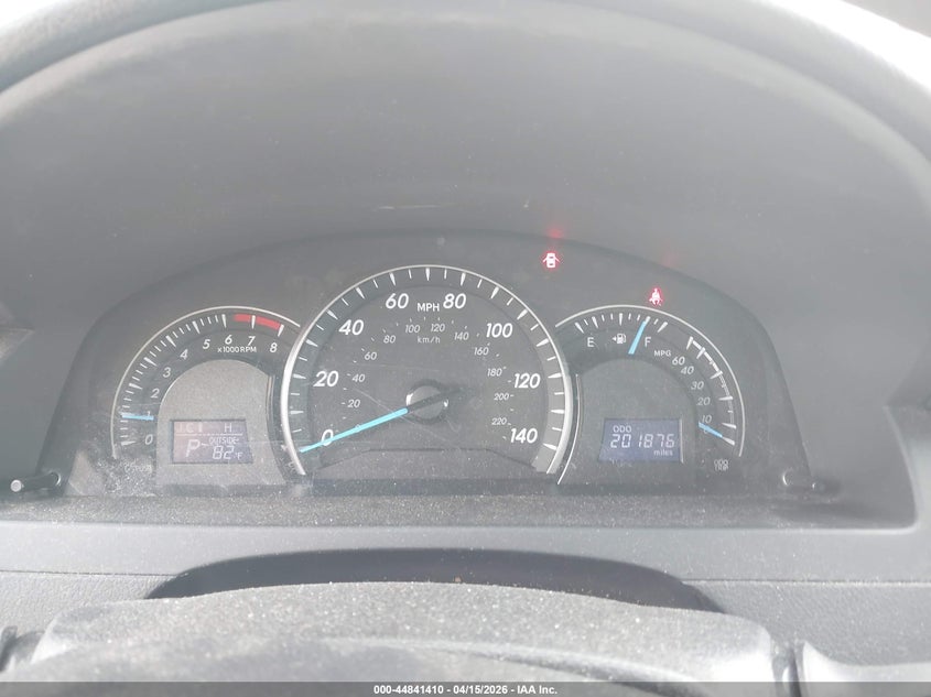 2012 Toyota Camry Le VIN: 4T4BF1FK0CR184294 Lot: 44841410