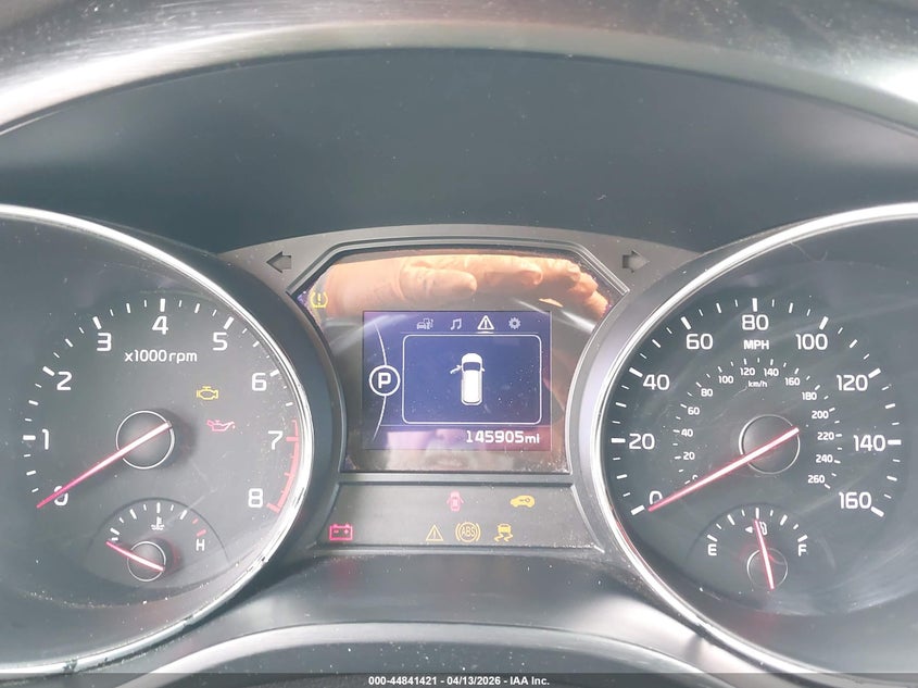 2017 Kia Sedona Lx VIN: KNDMB5C11H6265953 Lot: 44841421