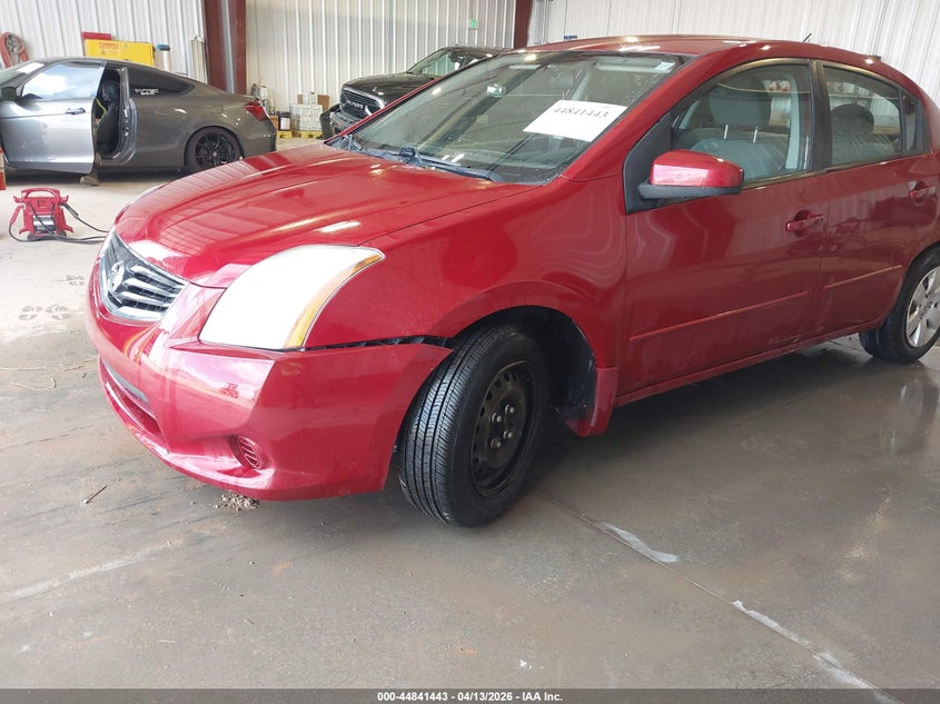2011 Nissan Sentra 2.0 VIN: 3N1AB6AP2BL720812 Lot: 44841443