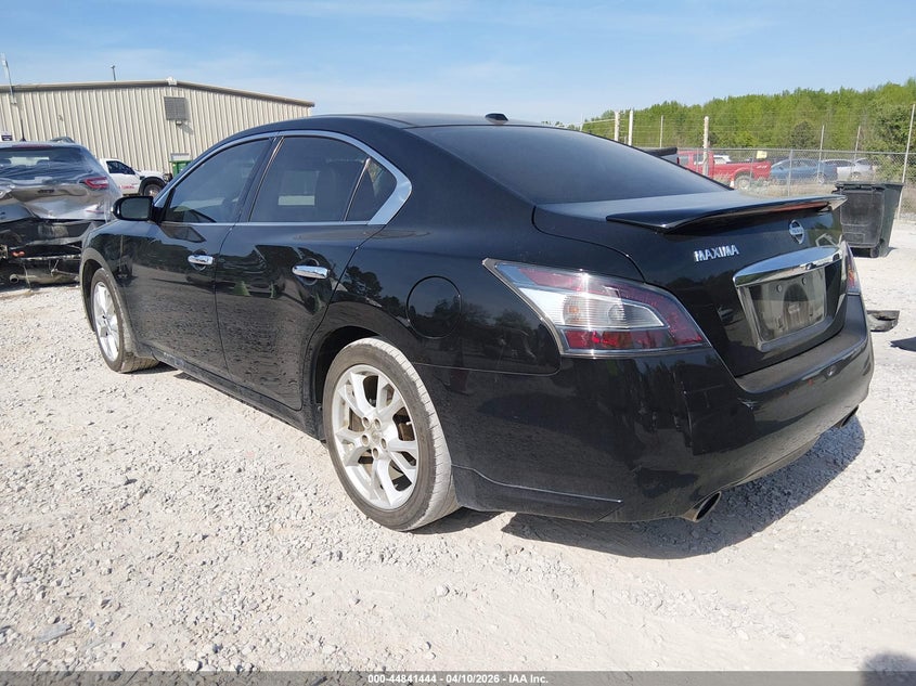 1N4AA5AP2DC845677 2013 Nissan Maxima 3.5 3.5 Sv black