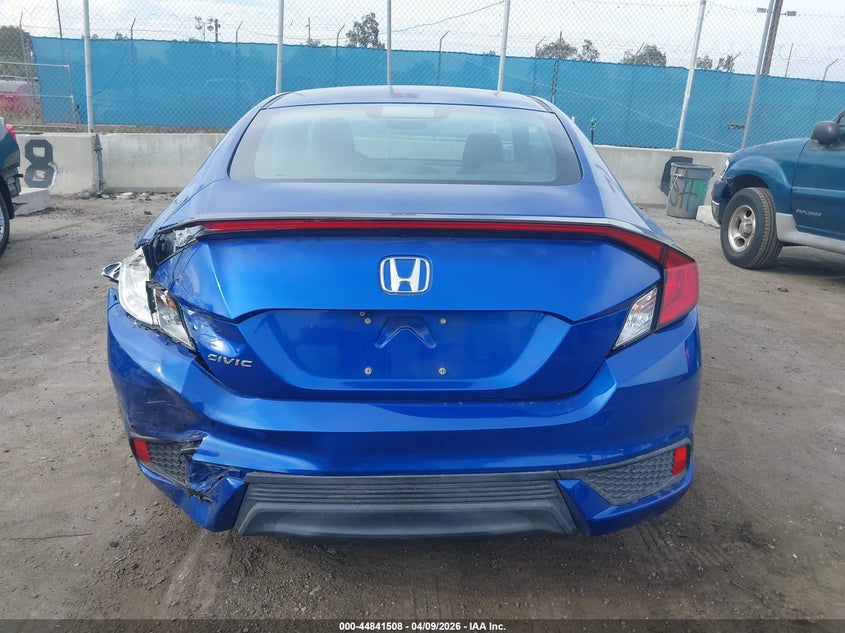 2017 Honda Civic 2.0 Lx Blue Lot 111044841508 Vin 2HGFC4B57HH302038