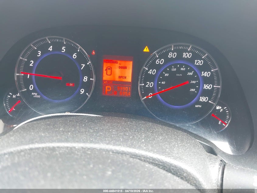 2011 Infiniti Fx35 VIN: JN8AS1MW0BM733426 Lot: 44841515