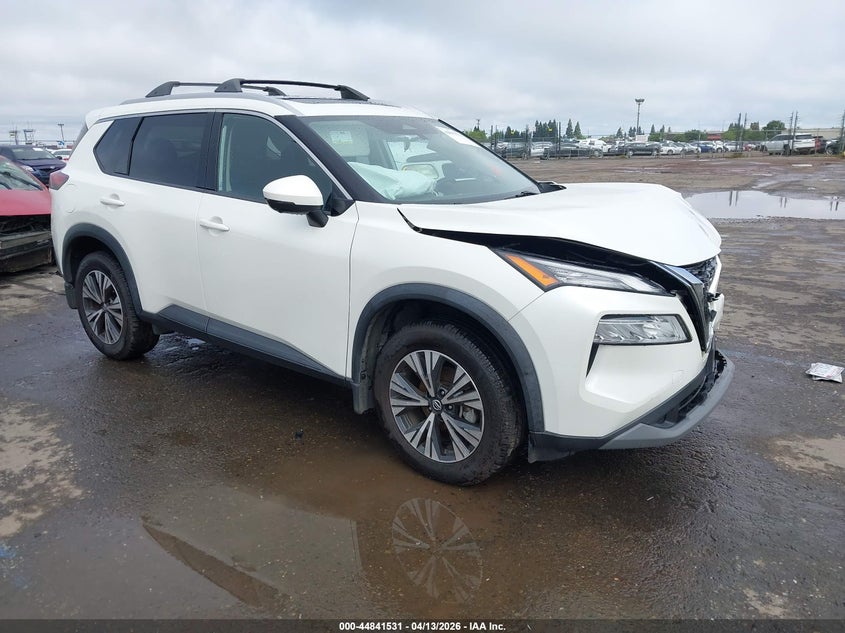 5N1AT3BB8MC735112 2021 Nissan Rogue Sv Intelligent Awd auction photo 1