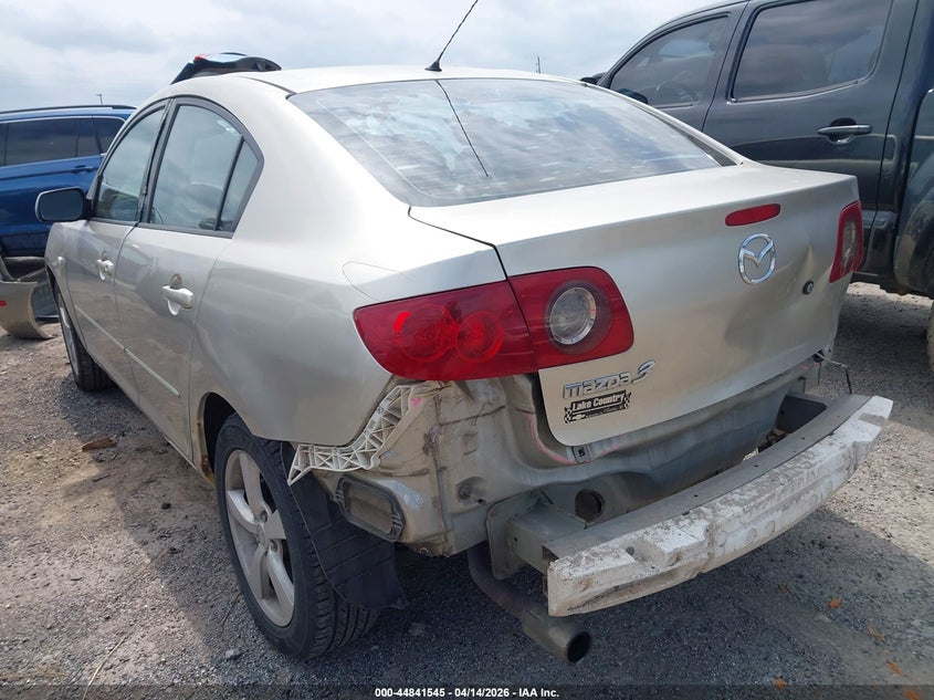 2004 Mazda Mazda3 I VIN: JM1BK12F741121280 Lot: 44841545