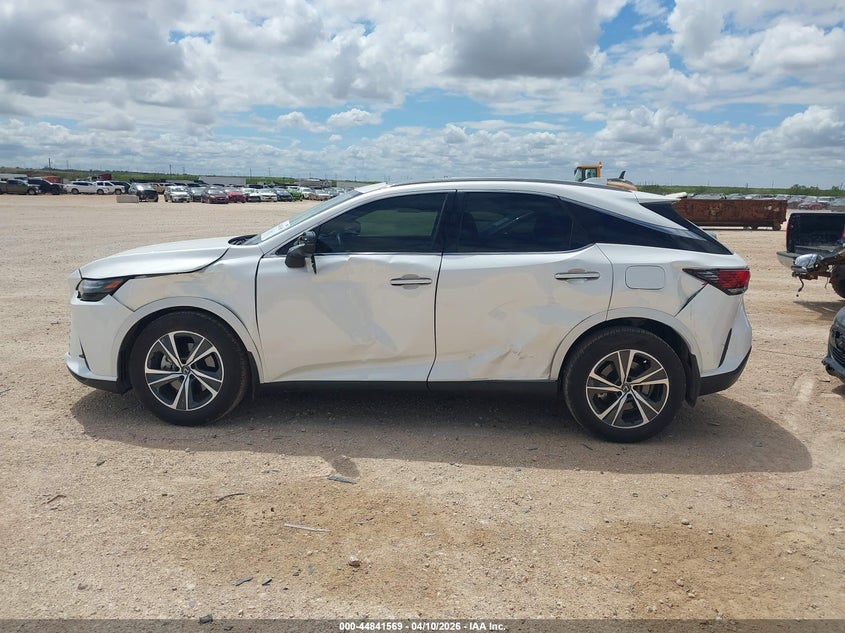 2025 Lexus Rx 2.4 Rx 350 Premium white Lot 111044841569 Vin JTJCHMAA2S2029184