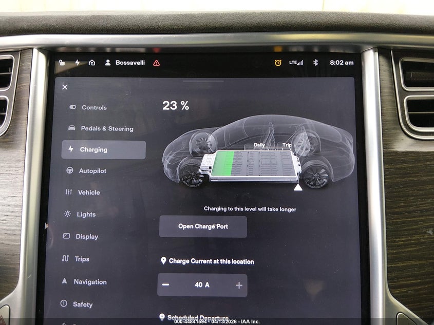 2016 Tesla Model S 60D/70D/75D/85D/90D VIN: 5YJSA1E2XGF127873 Lot: 44841594