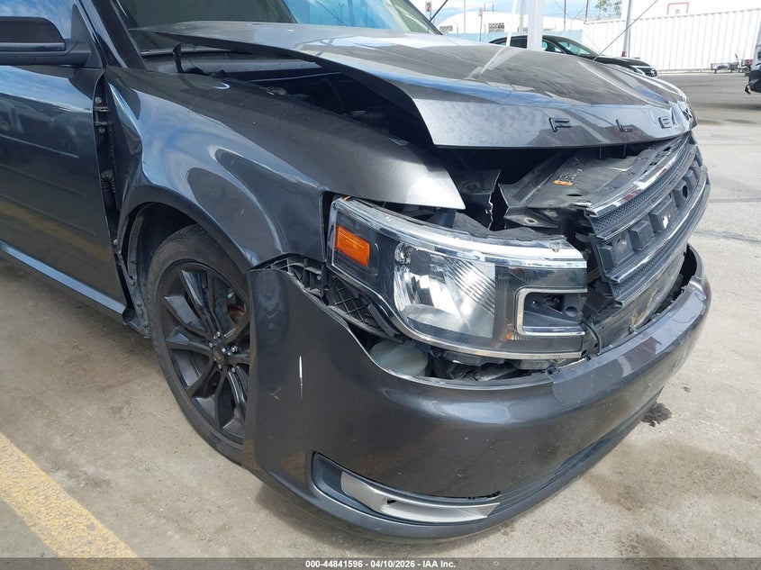 2019 Ford Flex 3.5 Sel grey Lot 111044841596 Vin 2FMGK5C87KBA39284