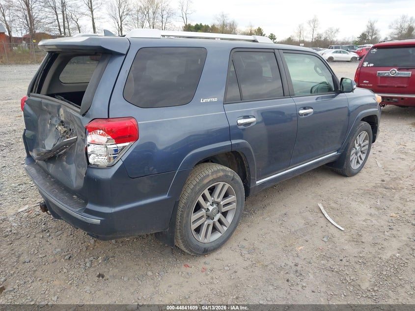 Vin: jtebu5jr2a5027434, lot: 45338917, toyota 4runner limited v6 20104