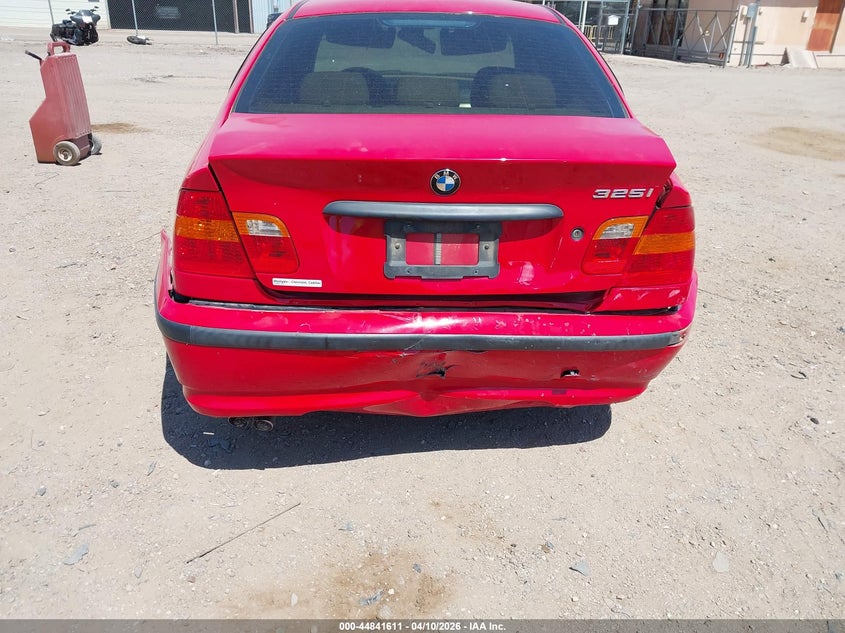 2004 BMW 325I VIN: WBAEV33494KW15712 Lot: 44841611