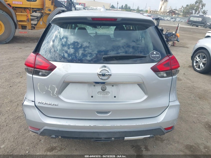 2017 Nissan Rogue 2.5 Silver Lot 111044841618 Vin KNMAT2MT3HP581184