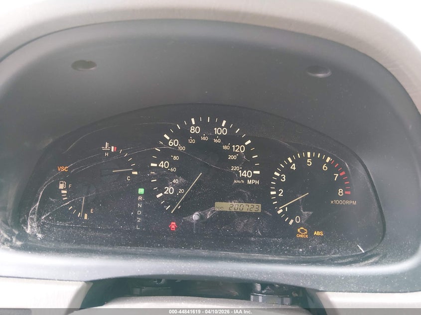 2002 Lexus Rx 300 VIN: JTJHF10U520278371 Lot: 44841619