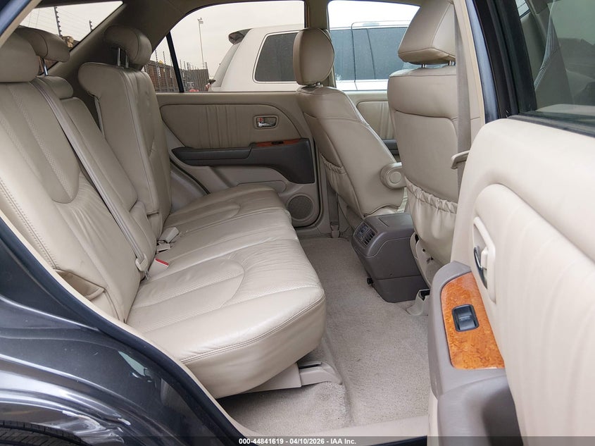 2002 Lexus Rx 300 VIN: JTJHF10U520278371 Lot: 44841619