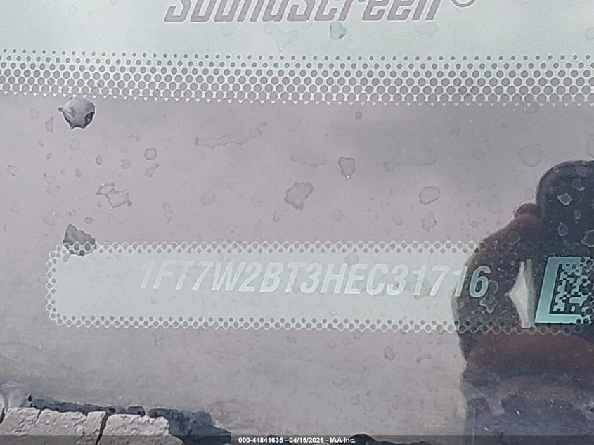 2017 Ford F-250 Xlt VIN: 1FT7W2BT3HEC31716 Lot: 44841635