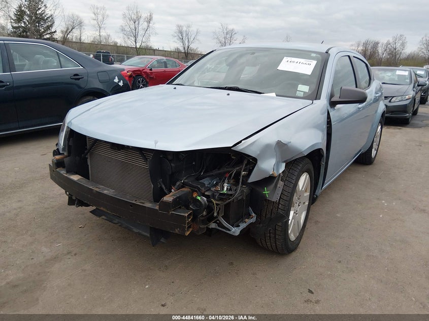 2013 Dodge Avenger Se VIN: 1C3CDZAB4DN582963 Lot: 44841660