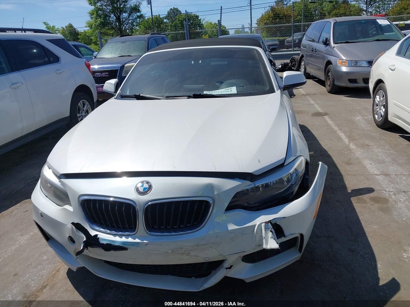 2016 BMW 228I VIN: WBA1K9C5XGV322570 Lot: 44841694