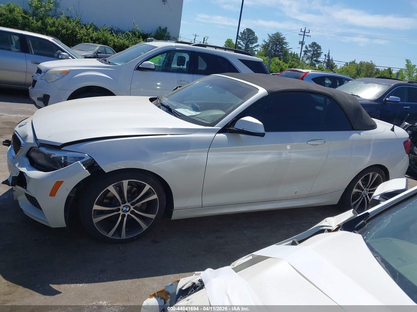 2016 BMW 228I VIN: WBA1K9C5XGV322570 Lot: 44841694