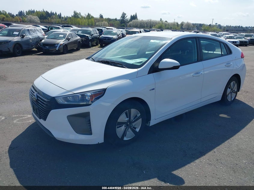 2018 Hyundai Ioniq Hybrid Blue