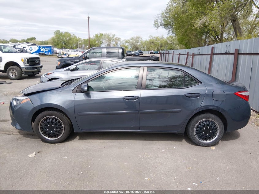 2015 Toyota Corolla Le VIN: 5YFBURHE0FP357825 Lot: 44841732