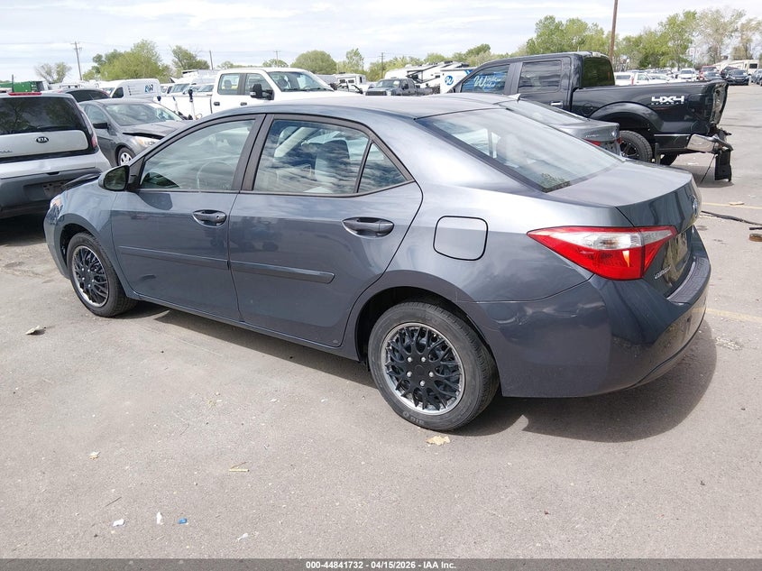 2015 Toyota Corolla 1.8 Le Black Lot 111044841732 Vin 5YFBURHE0FP357825
