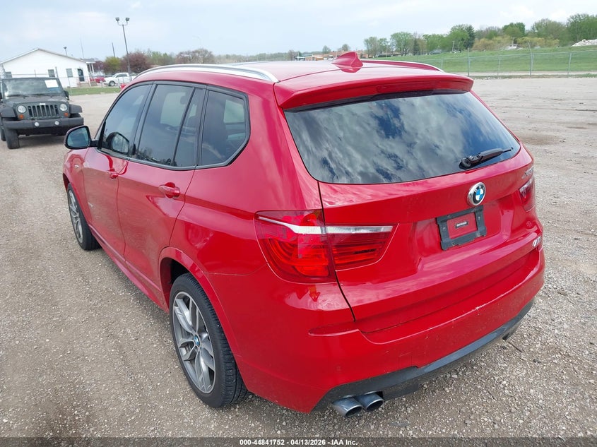 Vin: 5uxwx7c52g0s16804, lot: 45339060, bmw x3 xdrive35i 20163