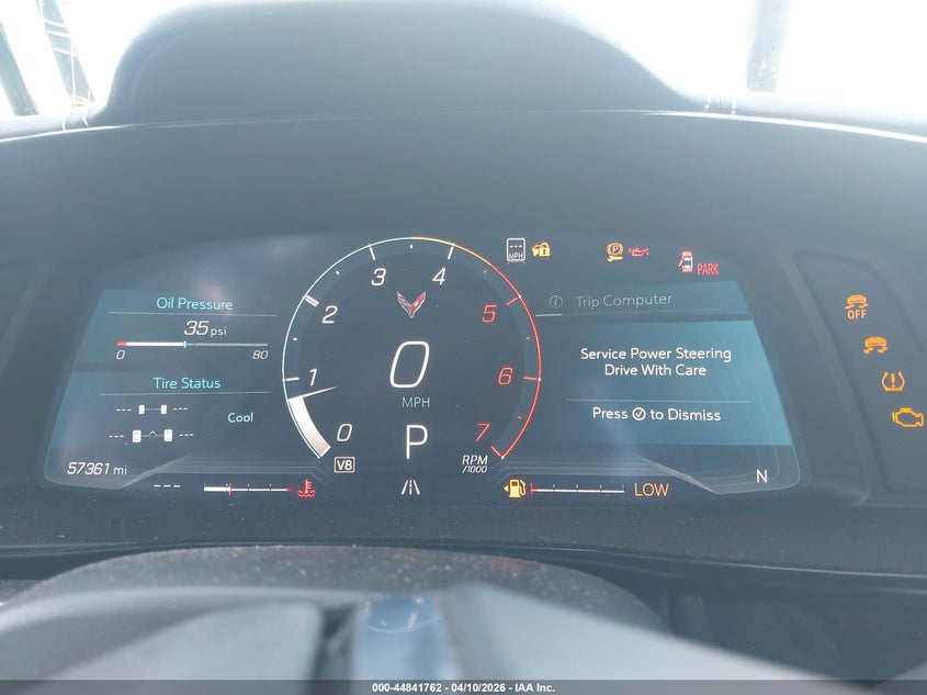 2021 Chevrolet Corvette Stingray Rwd 2Lt VIN: 1G1YB2D44M5124392 Lot: 44841762