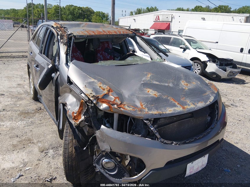 2011 Kia Sorento Lx VIN: 5XYKT3A12BG130173 Lot: 44841783