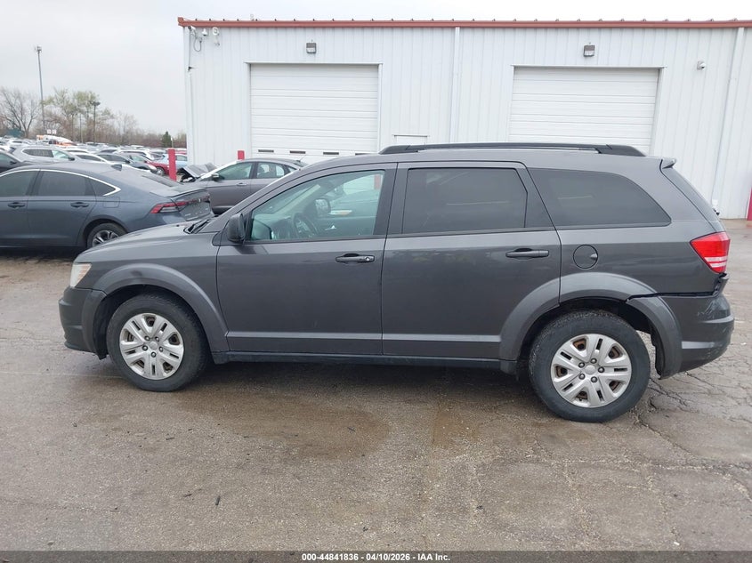 2018 Dodge Journey 2.4 Se grey Lot 111044841836 Vin 3C4PDCAB8JT375739