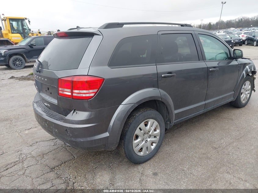 2018 Dodge Journey 2.4 Se grey Lot 111044841836 Vin 3C4PDCAB8JT375739