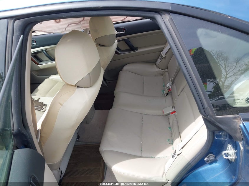 2008 Subaru Legacy 2.5I Limited VIN: 4S3BL626387223835 Lot: 44841840