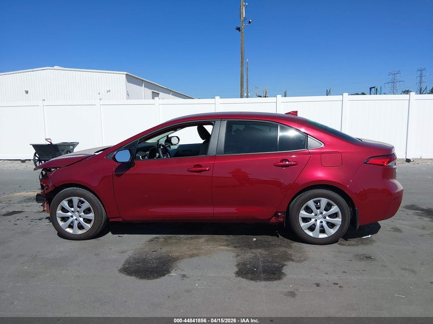 2025 Toyota Corolla Le VIN: 5YFB4MDE0SP355060 Lot: 44841856