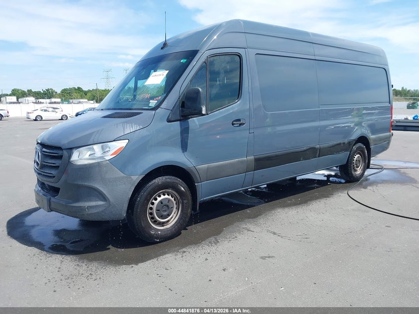 Vin: wd4pf1cdxkp123449, lot: 45339184, mercedes-benz sprinter 2500 high roof v6 20192
