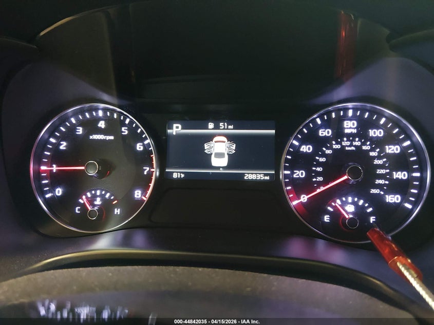 2023 Kia Forte Lxs VIN: 3KPF24AD6PE666942 Lot: 44842035