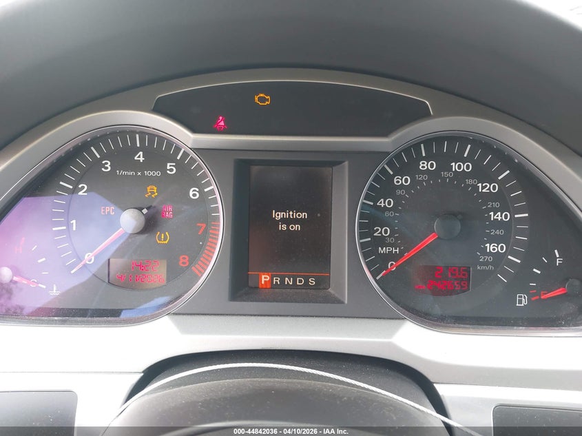 2008 Audi A6 3.2 VIN: WAUDH74F18N004877 Lot: 44842036