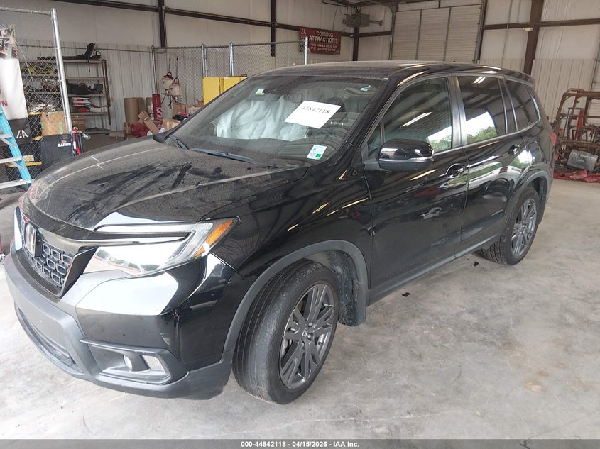 2021 Honda Passport 2wd Ex-L 5FNYF7H59MB012746 photo 1