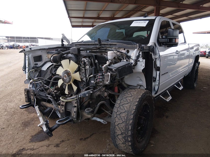 2016 Gmc SIERRA 6.0 2500Hd Sle white Lot 111044842130 Vin 1GT12SEG2GF307323
