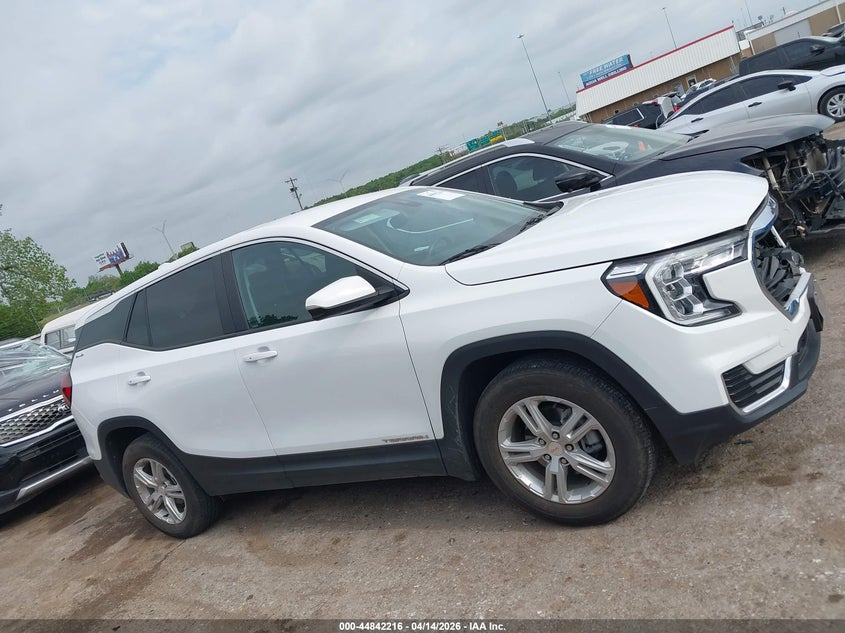 2022 Gmc Terrain 1.5 Fwd Sle white Lot 111044842216 Vin 3GKALMEVXNL209087