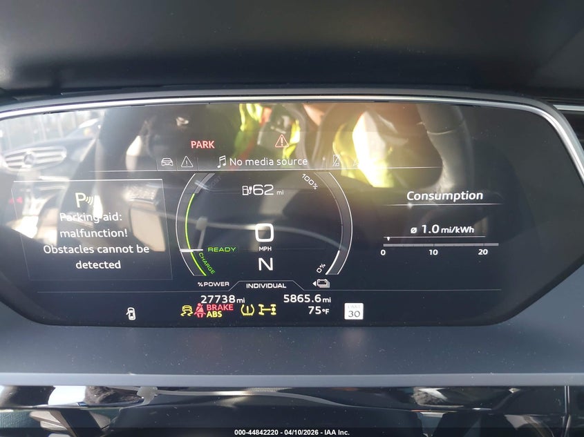 2024 Audi Q8 E-Tron Prestige Quattro VIN: WA16ABGE9RB007688 Lot: 44842220