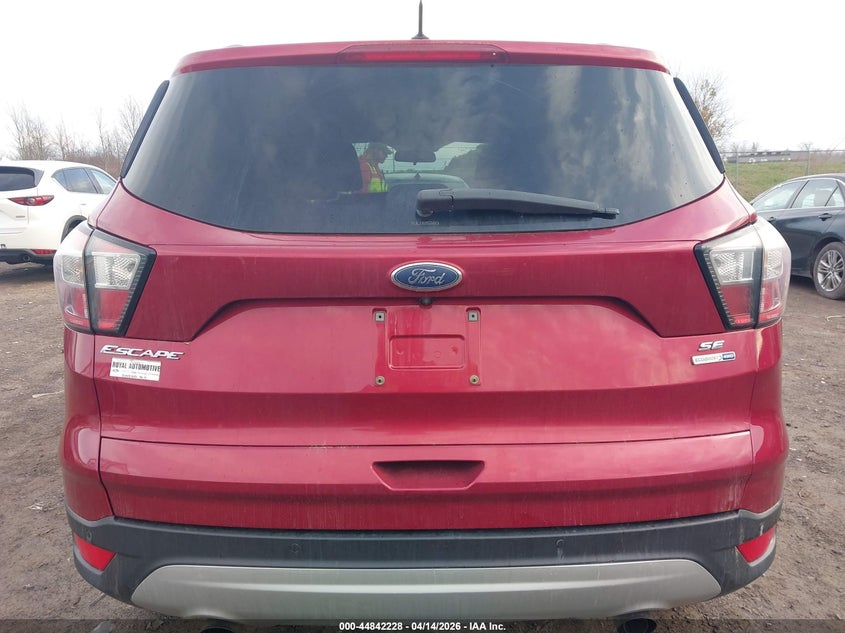 2017 Ford Escape 1.5 Se red Lot 111044842228 Vin 1FMCU9GD1HUD79346